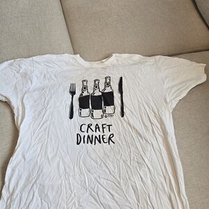 Craft Dinner White T-Shirt